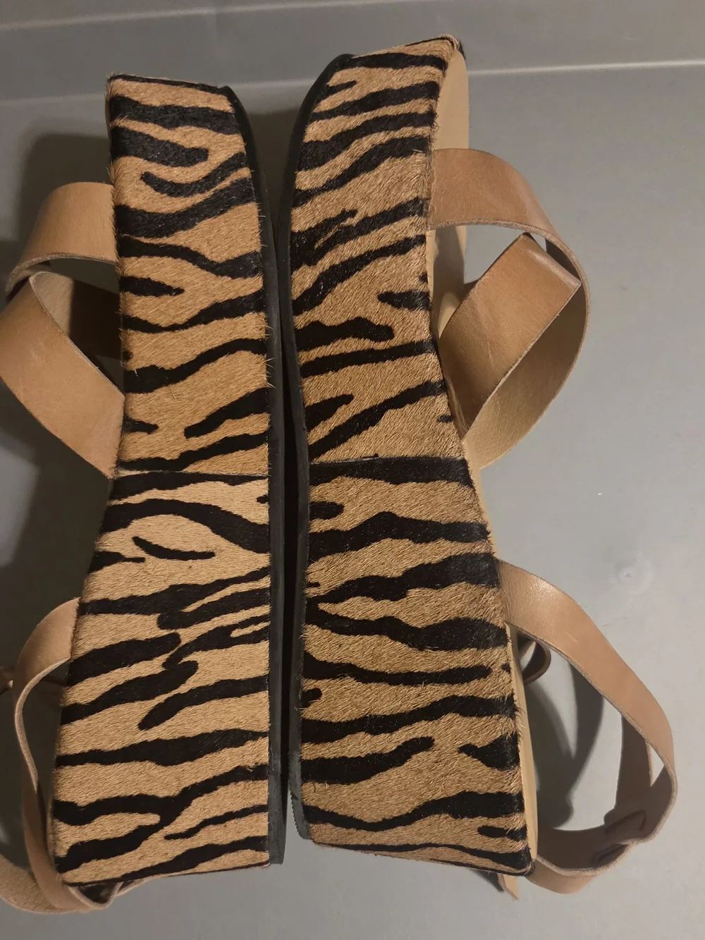 Matisse tan leather